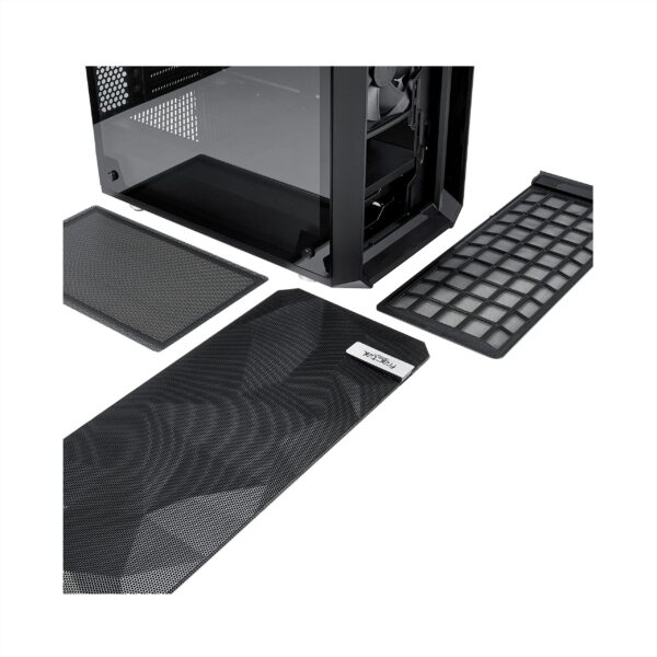Fractal Design Meshify C Blackout TG Light Tint ATX Case - 843276100070