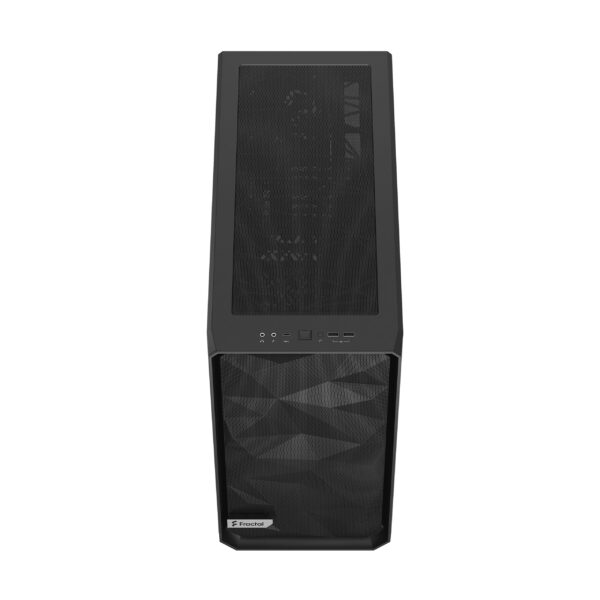 Fractal Design Meshify S2 Blackout TG Dark Tint ATX Case USB-C - Meshify S2 Blackout, TG Dark Tint