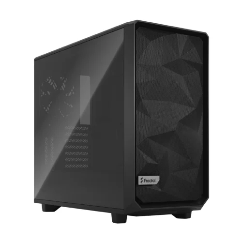 Fractal Design Meshify S2 Blackout TG Light Tint ATX Case USB-C - Meshify S2 Blackout, TG Light Tint