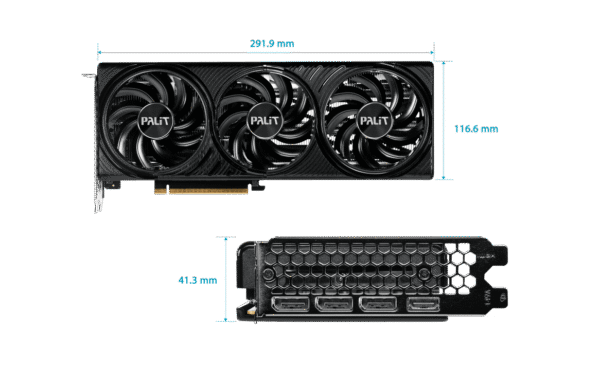 PALIT GeForce RTX 5060 Ti Infinity 3 8GB GDDR7 Blackwell Graphics Card Triple Fan DLSS 4 - NE7506T019P1-GB2062S