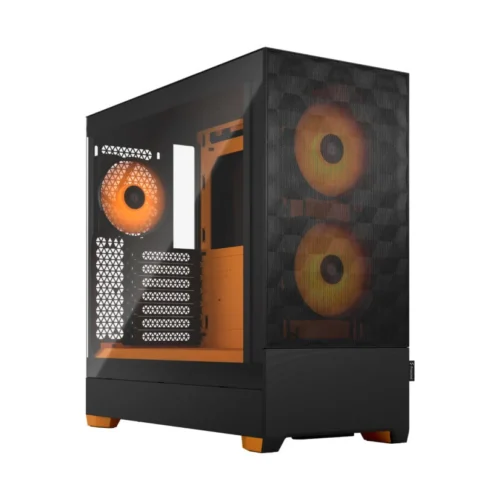 Fractal Design Pop Air RGB Black TG Clear Tint ATX Case RGB Fans - Pop Air RGB Black TG Clear Tint
