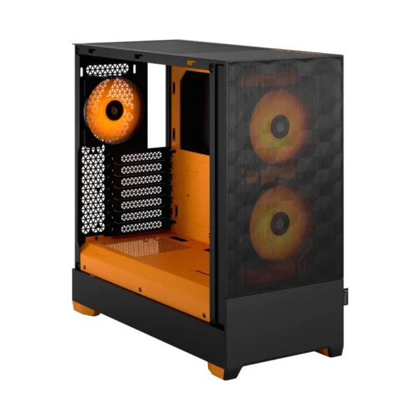 Fractal Design Pop Air RGB Black TG Clear Tint ATX Case RGB Fans - Pop Air RGB Black TG Clear Tint