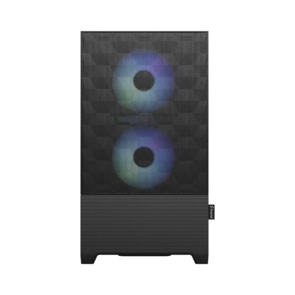 Fractal Design Pop Mini Air RGB Black TG Clear Tint Micro-ATX Case RGB Fans - Pop Mini Air RGB Black TG Clear Tint