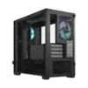 Fractal Design Pop Mini Air RGB Black TG Clear Tint Micro-ATX Case RGB Fans - Pop Mini Air RGB Black TG Clear Tint