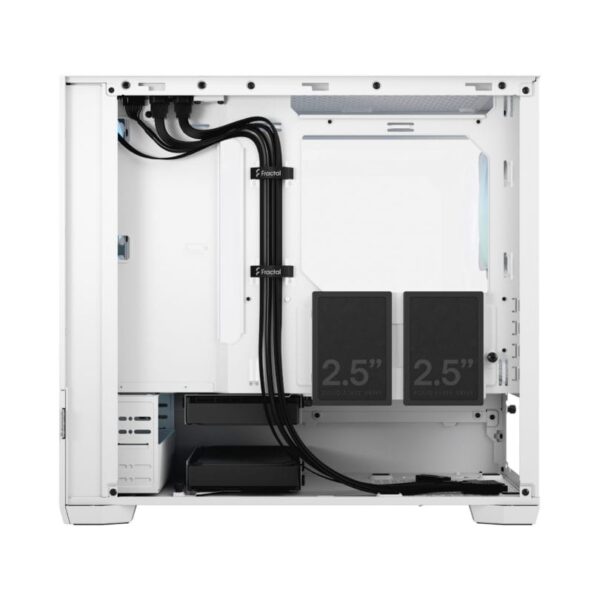 Pop Mini Air RGB White TG Clear Tint 10 Fractal Design Pop Mini Air RGB White TG Clear Tint Micro-ATX Case RGB Fans - Pop Mini Air RGB White TG Clear Tint