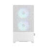 Pop Mini Air RGB White TG Clear Tint 2 Fractal Design Pop Mini Air RGB White TG Clear Tint Micro-ATX Case RGB Fans - Pop Mini Air RGB White TG Clear Tint