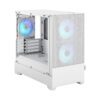 Pop Mini Air RGB White TG Clear Tint 7 Fractal Design Pop Mini Air RGB White TG Clear Tint Micro-ATX Case RGB Fans - Pop Mini Air RGB White TG Clear Tint