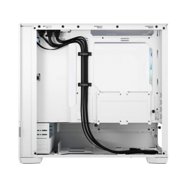 Pop Mini Air RGB White TG Clear Tint 9 Fractal Design Pop Mini Air RGB White TG Clear Tint Micro-ATX Case RGB Fans - Pop Mini Air RGB White TG Clear Tint