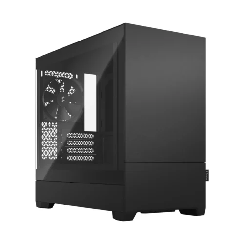 Fractal Design Pop Mini Silent Black TG Clear Tint Micro-ATX Case - 843276103262