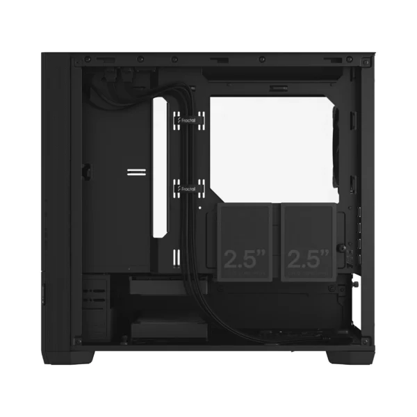 Fractal Design Pop Mini Silent Black TG Clear Tint Micro-ATX Case - 843276103262