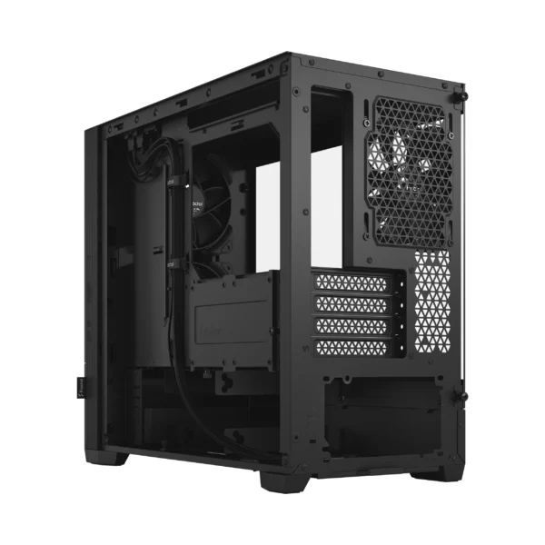 Fractal Design Pop Mini Silent Black TG Clear Tint Micro-ATX Case - 843276103262