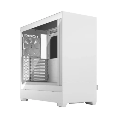 Fractal Design Pop Silent White TG Clear Tint ATX Case - Pop Silent White TG Clear Tint