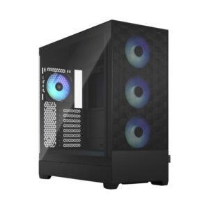 Fractal Design Pop XL Air RGB Black TG Clear Tint ATX Case RGB Fans - Pop XL Air RGB Black TG Clear Tint