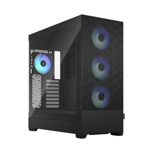 Fractal Design Pop XL Air RGB Black TG Clear Tint ATX Case RGB Fans - Pop XL Air RGB Black TG Clear Tint