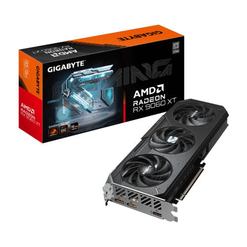 Gigabyte AMD Radeon RX 9060 XT GAMING OC 16G 16GB GDDR6 Graphics Card - GV-R9060XTGAMING-OC-16GD