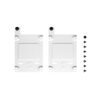 SSD Bracket Kit TypB, White Dualpack 3 Fractal Design SSD Bracket Kit Type B White Dualpack - SSD Bracket Kit TypB, White Dualpack