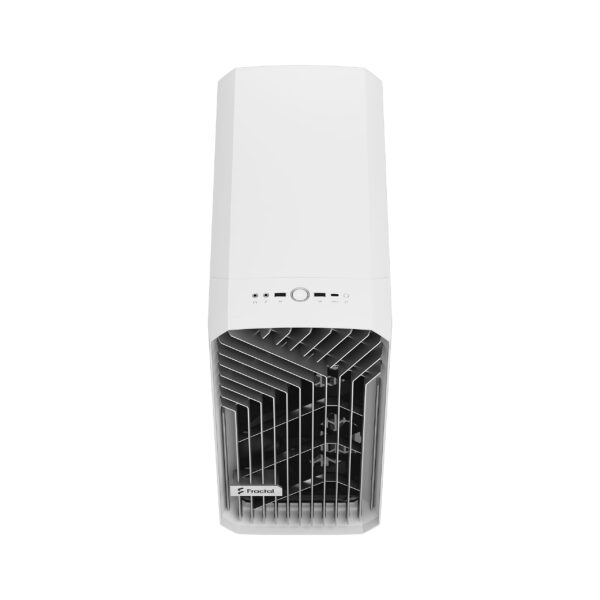 Fractal Design Torrent White TG Clear Tint ATX Case RGB Fans - 843276102302