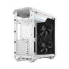 Fractal Design Torrent White TG Clear Tint ATX Case RGB Fans - 843276102302