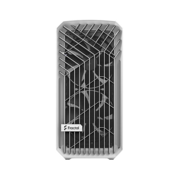 Fractal Design Torrent White TG Clear Tint ATX Case RGB Fans - 843276102302