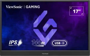 ViewSonic VX1754 17” 144Hz Full HD IPS Portable Gaming Monitor - VX1754