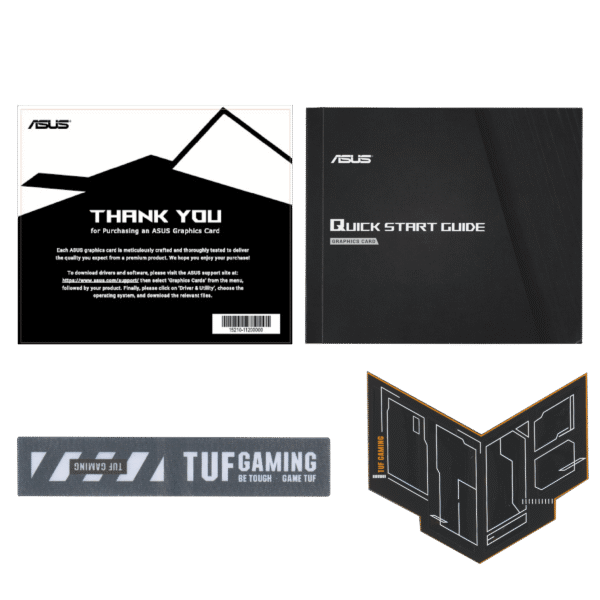 ASUS TUF Gaming Radeon RX 9060 XT 16GB GDDR6 OC Edition Graphics Card - TUF-RX9060XT-O16G-GAMING