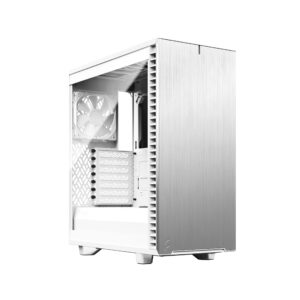 Fractal Design Define 7 Compact White TG Clear Tint ATX Case - Define 7 Compact White TG Clear Tint
