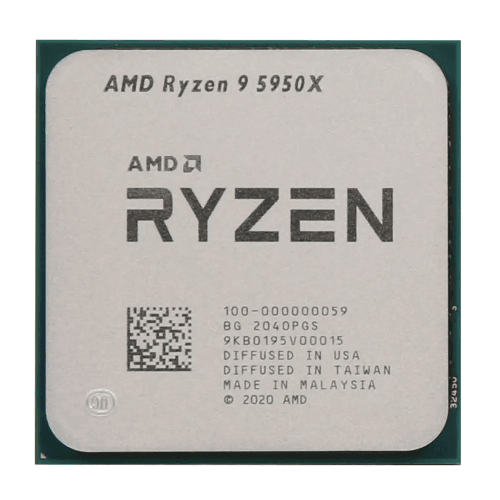 AMD Ryzen 9 5950X 16-Core 32-Thread Tray Type Desktop Processor with Zen 3 Architecture - 100-000000059 (2 Years Warranty)