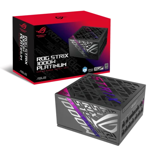ASUS ROG Strix 1000W Platinum 80+ Platinum Fully Modular ATX 3.1 PSU - ROG-STRIX-1000P-GAMING