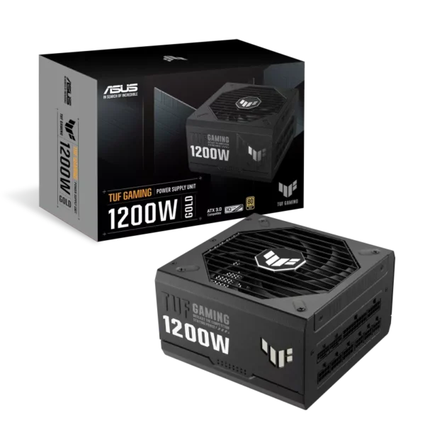 ASUS TUF Gaming 1200W 80+ Gold Fully Modular PSU - TUF-GAMING-1200G