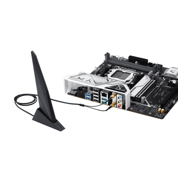 B650M-AYW WIFI 5 ASUS B650M-AYW WiFi AM5 Micro-ATX Motherboard with AMD B650 Chipset, DDR5 8000+(OC), PCIe 5.0 M.2, Wi-Fi 6, USB 10Gbps, Aura Sync - B650M-AYW WIFI