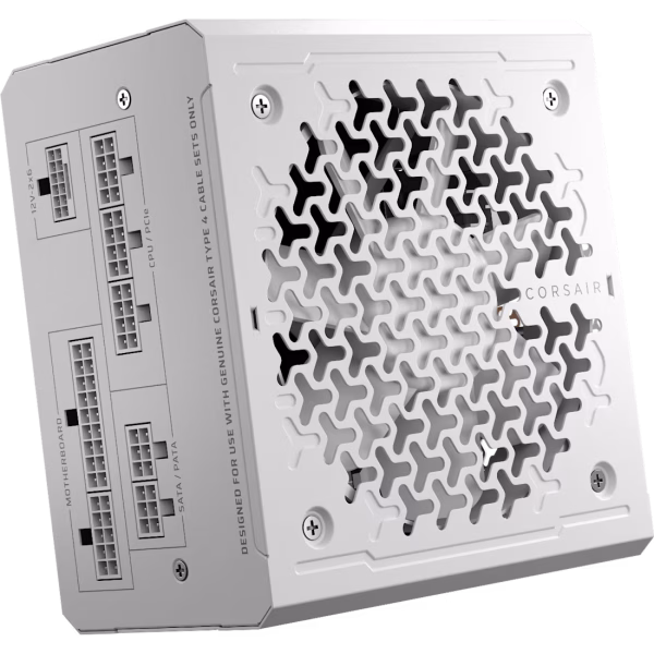 Corsair RMe Series RM750e Fully Modular Low-Noise 750W ATX Power Supply White with 80 PLUS Gold and PCIe 5.1 - CS-CP-9020292-NA