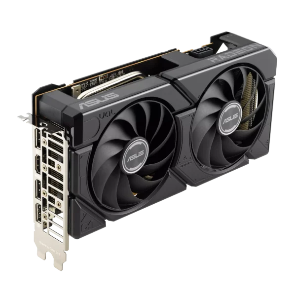 ASUS Dual Radeon RX 7600 EVO OC Edition 8GB GDDR6 Graphics Card with RDNA 3 Architecture and Dual-Fan Cooling - DUAL-RX7600-O8G-EVO