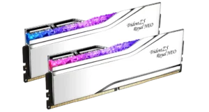 F5-6000J2836G32GX2-TR5NS 5 G.SKILL Trident Z5 Royal Neo DDR5-6000 64GB (2x32GB) Dual Channel Memory Kit with AMD EXPO and RGB Lighting - F5-6000J2836G32GX2-TR5NS