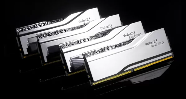 G.SKILL Trident Z5 Royal Neo DDR5-6000 64GB (2x32GB) Dual Channel Memory Kit with AMD EXPO and RGB Lighting - F5-6000J2836G32GX2-TR5NS