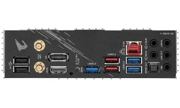 GIGABYTE B550 AORUS ELITE AX V2 ATX AM4 Motherboard with DDR4 4733MHz, PCIe 4.0, and Wi-Fi 6 - GA-B550-AORUS-ELITE-AX-V2