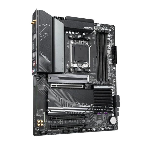 GIGABYTE B650 AORUS ELITE AX V2 ATX AM5 Motherboard with DDR5 8000MHz, PCIe 5.0 M.2, and Wi-Fi 6E - GA-B650-A-ELITE-AX-V2