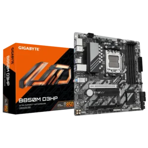 GA-B850M-D3HP 1 GIGABYTE B850M D3HP Micro ATX AM5 Motherboard with DDR5 8200MHz and PCIe 5.0 - GA-B850M-D3HP