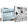 GIGABYTE B850M EAGLE WIFI6E ICE Micro ATX AM5 Motherboard with DDR5 8200MHz, PCIe 5.0, and Wi-Fi 6E - GA-B850M-EAGLE-WF6E-ICE