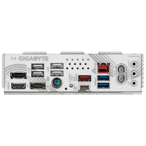 GIGABYTE B850M EAGLE WIFI6E ICE Micro ATX AM5 Motherboard with DDR5 8200MHz, PCIe 5.0, and Wi-Fi 6E - GA-B850M-EAGLE-WF6E-ICE