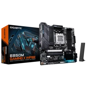 GA-B850M-GAMING-X-WF6E 1 GIGABYTE B850M GAMING X WIFI6E Micro ATX AM5 Motherboard with DDR5 8200MHz and PCIe 5.0 - GA-B850M-GAMING-X-WF6E