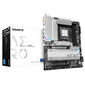 GA-Z790-AERO-G (rev. 1.0) 1 Gigabyte Z790 AERO G ATX Motherboard, LGA1700, DDR5 7600(O.C.), PCIe 5.0, 5x M.2, VisionLINK USB-C, Wi-Fi 6E, Q-Flash Plus - GA-Z790-AERO-G (rev. 1.0)