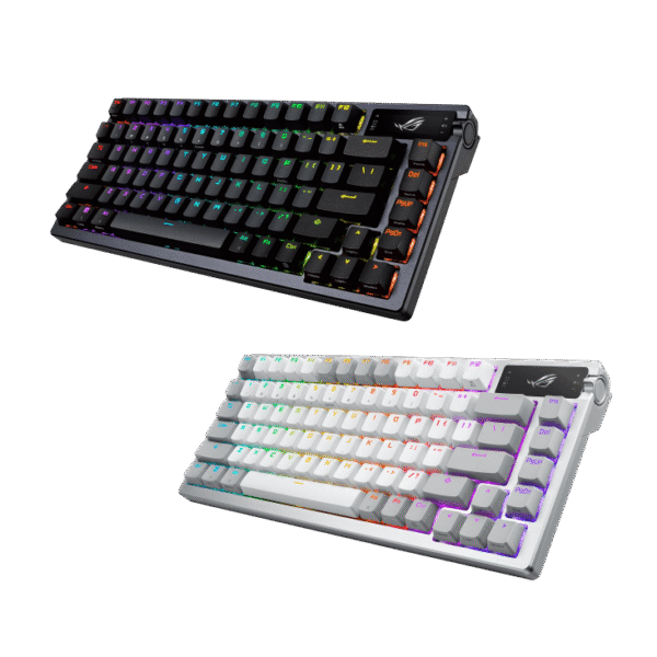 ASUS ROG Azoth White NX Mechanical Keyboard PBT Keycaps - M701 ROG AZOTH/NXSW/US/PBT/WHT