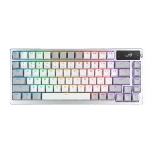 ASUS ROG Azoth White NX Mechanical Keyboard PBT Keycaps - M701 ROG AZOTH/NXSW/US/PBT/WHT