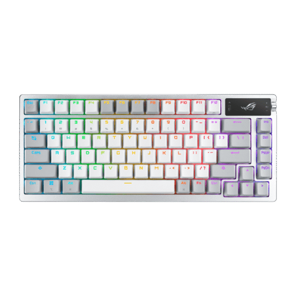 ASUS ROG Azoth White NX Mechanical Keyboard PBT Keycaps - M701 ROG AZOTH/NXSW/US/PBT/WHT