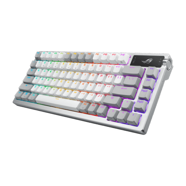 ASUS ROG Azoth White NX Mechanical Keyboard PBT Keycaps - M701 ROG AZOTH/NXSW/US/PBT/WHT