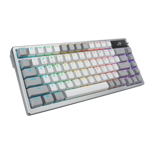 ASUS ROG Azoth White NX Mechanical Keyboard PBT Keycaps - M701 ROG AZOTH/NXSW/US/PBT/WHT