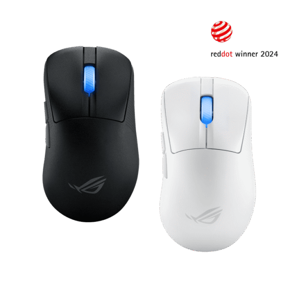 ASUS ROG Keris II Ace Wireless White Gaming Mouse AimPoint - P714 ROG KERIS II WL ACE/WHT