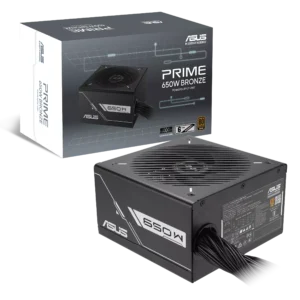 ASUS PRIME 650W 80+ Bronze PSU - PRIME-650B-BLACK