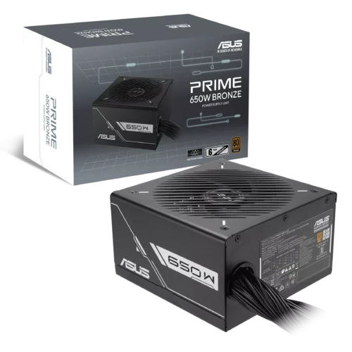 ASUS PRIME 650W 80+ Bronze PSU - PRIME-650B-BLACK