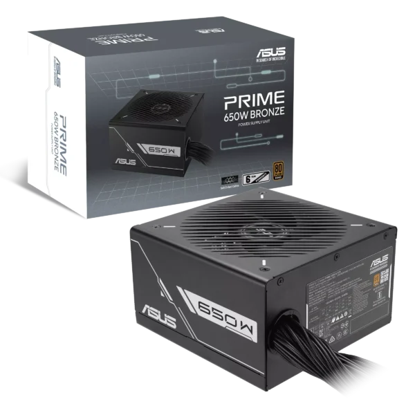 ASUS PRIME 650W 80+ Bronze PSU - PRIME-650B-BLACK